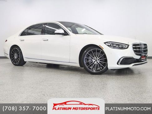 Used 2021 Mercedes-Benz S 580 4MATIC Sedan image 1