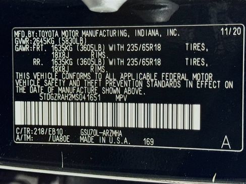 Used 2021 Toyota Highlander XLE FWD image 33