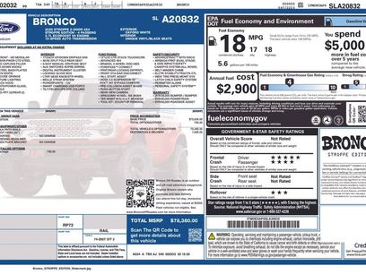 New 2025 Ford Bronco Stroppe Edition