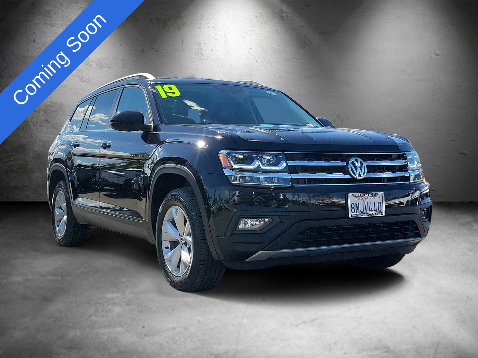 Used 2019 Volkswagen Atlas SE w/ Towing Package FWD image 2