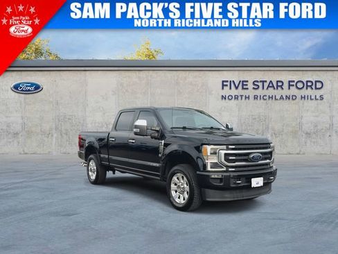 Used 2021 Ford F250 Platinum w/ FX4 Off-Road Package AWD/4WD image 2