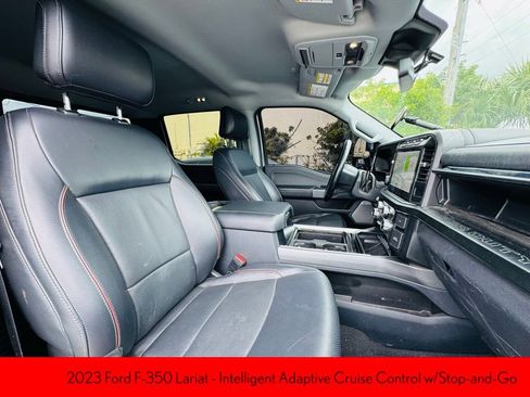 Used 2023 Ford F350 Lariat w/ Black Appearance Package AWD/4WD image 18
