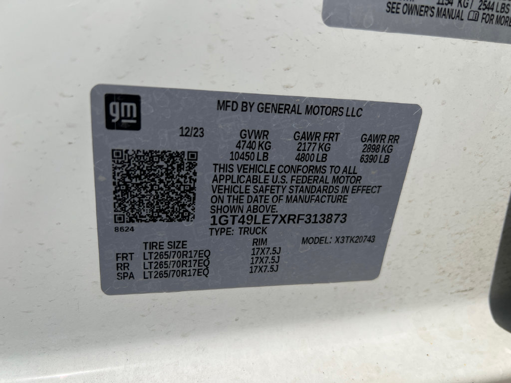 Used 2024 GMC Sierra 2500 Pro w/ Convenience Package AWD/4WD image 34