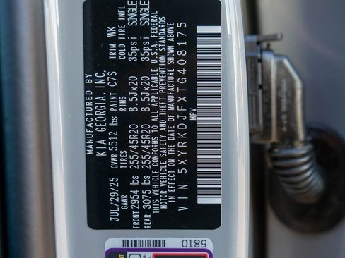 New 2026 Kia Sorento SX Prestige AWD/4WD image 36