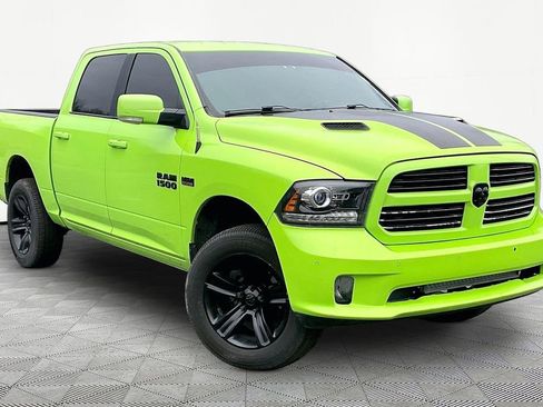Used 2017 RAM 1500 Sport w/ Sublime Green Sport Package image 3