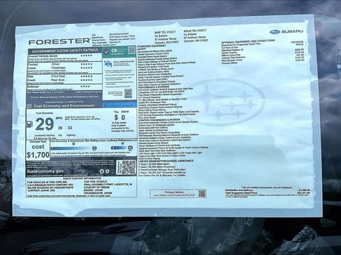 New 2026 Subaru Forester image 18