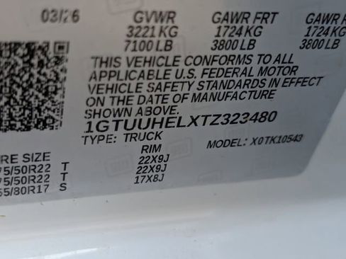 New 2026 GMC Sierra 1500 Denali Ultimate AWD/4WD image 21