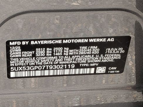 New 2026 BMW X3 xDrive30i w/ Convenience Package AWD/4WD image 19