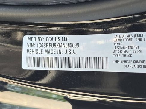 Used 2021 RAM 1500 TRX w/ TRX Level 2 Equipment Group AWD/4WD image 36