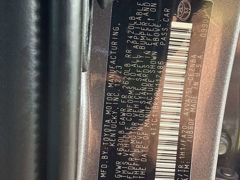 Used 2024 Toyota Camry LE w/ Cold Weather Package image 27