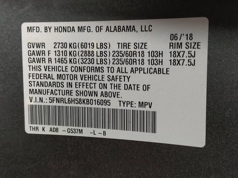Used 2019 Honda Odyssey EX image 33