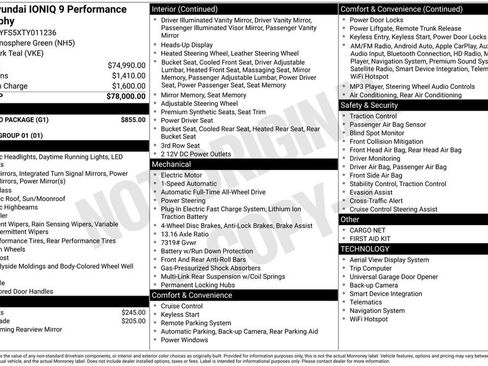 New 2026 Hyundai Ioniq 9 Calligraphy w/ Tow & Go Package image 6