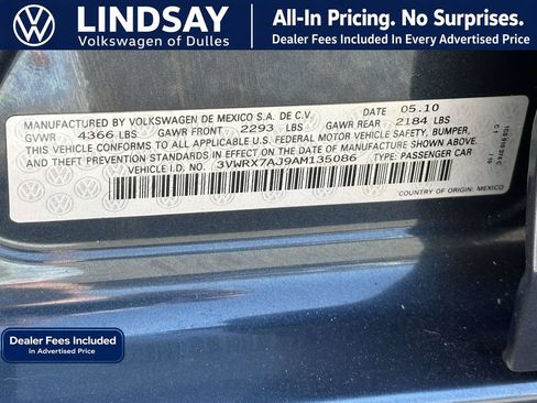 Used 2010 Volkswagen Jetta SE FWD image 26