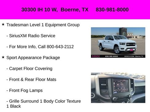 Used 2024 RAM 1500 Tradesman w/ Trailer Tow Group AWD/4WD image 20