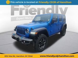 Used 2021 Jeep Wrangler Unlimited Rubicon 4xe w/ Cold Weather Group AWD/4WD 360° Tour