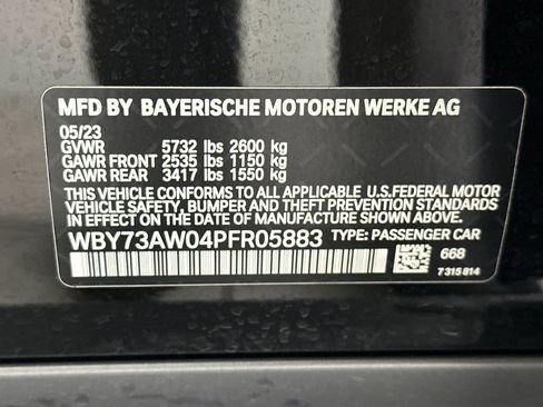 Certified 2023 BMW i4 eDrive40 w/ Premium Package RWD image 20