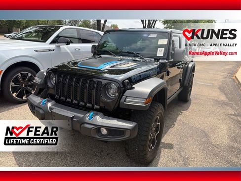 Used 2023 Jeep Wrangler Unlimited Rubicon 4xe w/ Cold Weather Group AWD/4WD image 1