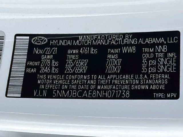 Used 2022 Hyundai Tucson SEL w/ Cargo Package AWD/4WD image 40