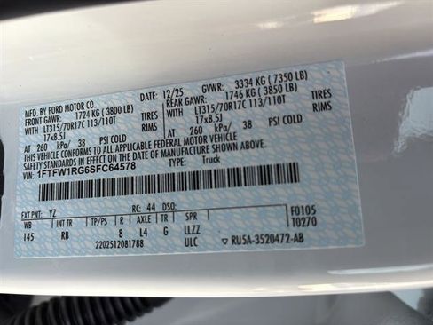 New 2025 Ford F150 Raptor image 20