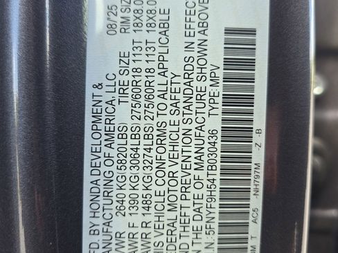 New 2026 Honda Passport TrailSport image 36