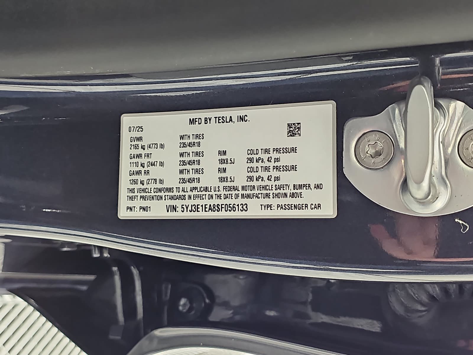 Used 2025 Tesla Model 3 RWD image 31