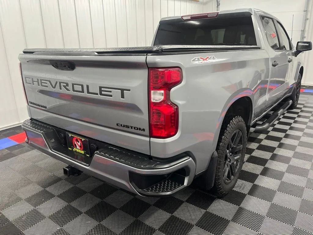 Used 2023 Chevrolet Silverado 1500 Custom w/ LPO, Dark Essentials Package AWD/4WD image 3