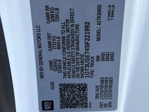 Used 2025 GMC Sierra 3500 Pro w/ Convenience Package AWD/4WD image 21
