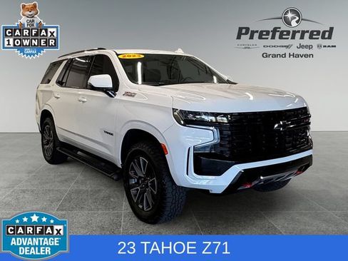 Used 2023 Chevrolet Tahoe Z71 w/ Luxury Package AWD/4WD image 1