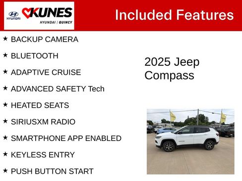 Used 2025 Jeep Compass Limited AWD/4WD image 2