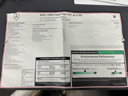 Used 2025 Mercedes-Benz Sprinter 2500 image 27