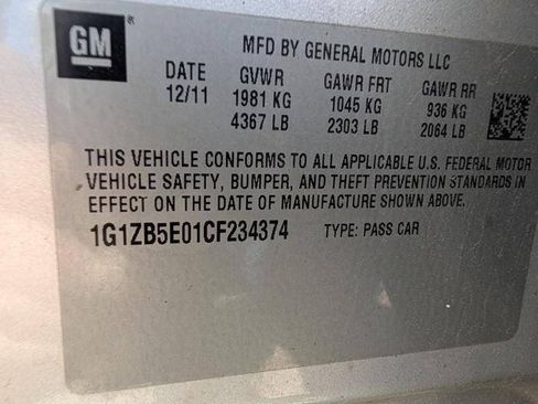 Used 2012 Chevrolet Malibu LS FWD image 42