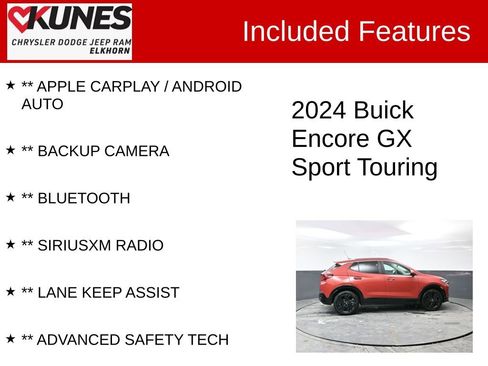 Used 2024 Buick Encore GX Sport Touring image 2