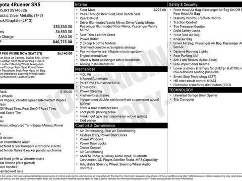 Used 2013 Toyota 4Runner SR5 w/ Premium Pkg w/3rd Row Seat image 2