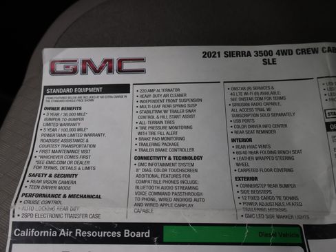 Used 2021 GMC Sierra 3500 SLE w/ SLE Convenience Package AWD/4WD image 57