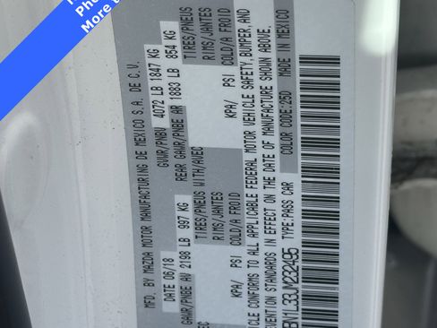 Used 2018 MAZDA MAZDA3 Touring image 15