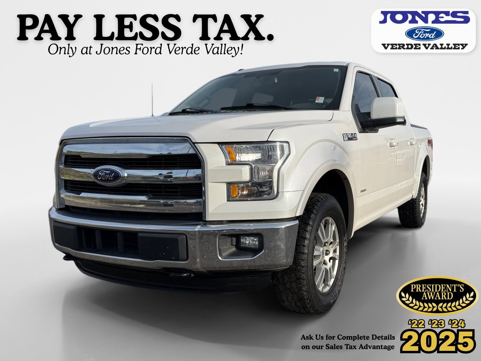 Used 2016 Ford F150 Lariat w/ Trailer Tow Package AWD/4WD image 1