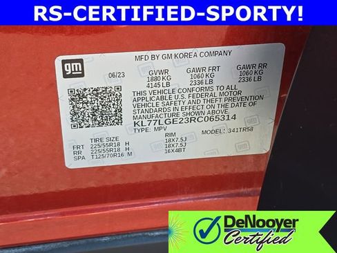 Used 2024 Chevrolet Trax RS image 34