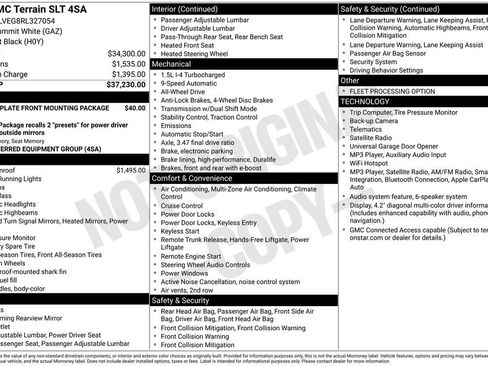 Used 2024 GMC Terrain SLT AWD/4WD image 28
