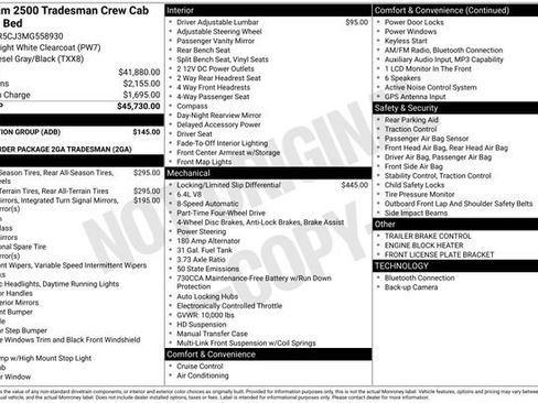 Used 2021 RAM 2500 Tradesman w/ Protection Group image 30