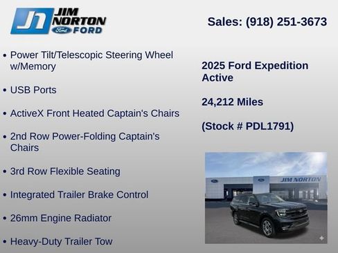 Used 2025 Ford Expedition Active AWD/4WD image 42