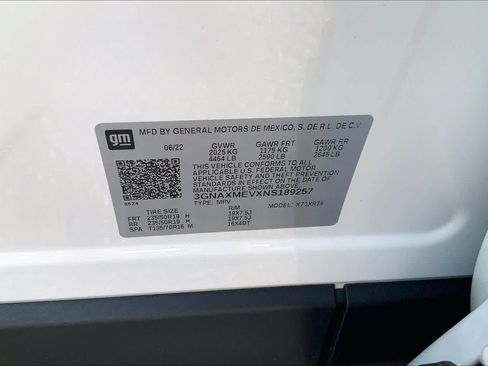Used 2022 Chevrolet Equinox RS w/ LPO, Floor Liner Package FWD image 29