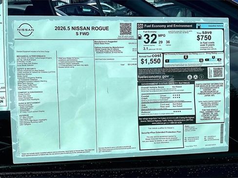 New 2026 Nissan Rogue S image 12