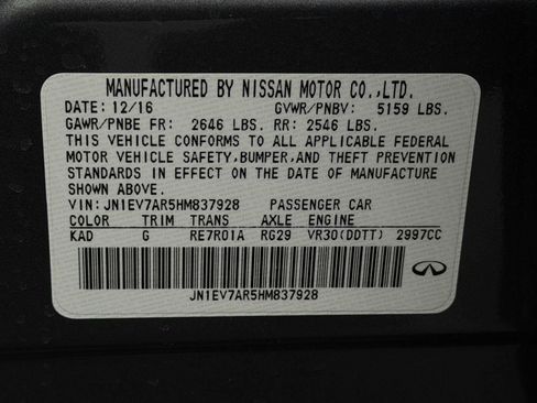 Used 2017 INFINITI Q50 3.0t Premium w/ Driver Assistance Package image 19