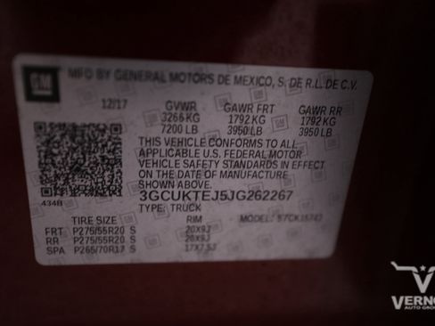 Used 2018 Chevrolet Silverado 1500 High Country image 15