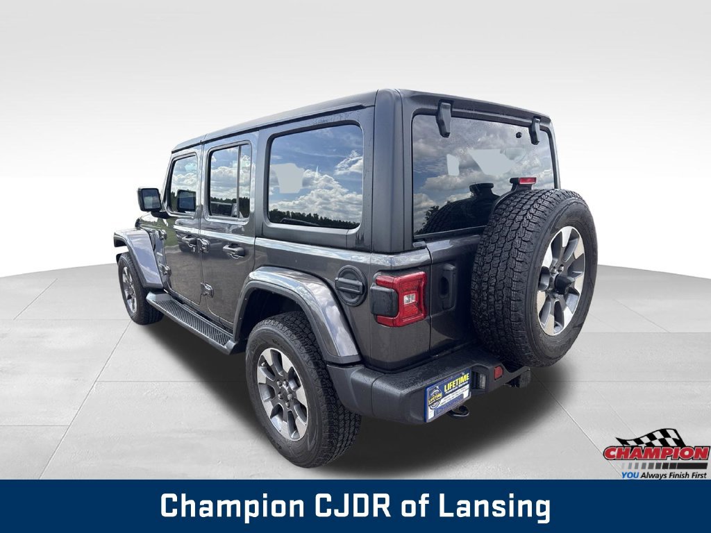 Used 2023 Jeep Wrangler Unlimited Sahara w/ LED Lighting Group AWD/4WD image 6