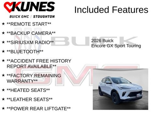 New 2026 Buick Encore GX Sport Touring w/ Advanced Technology Package AWD/4WD image 2