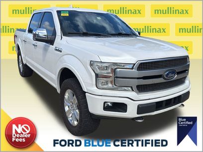Certified 2019 Ford F150 Platinum w/ Equipment Group 701A Luxury