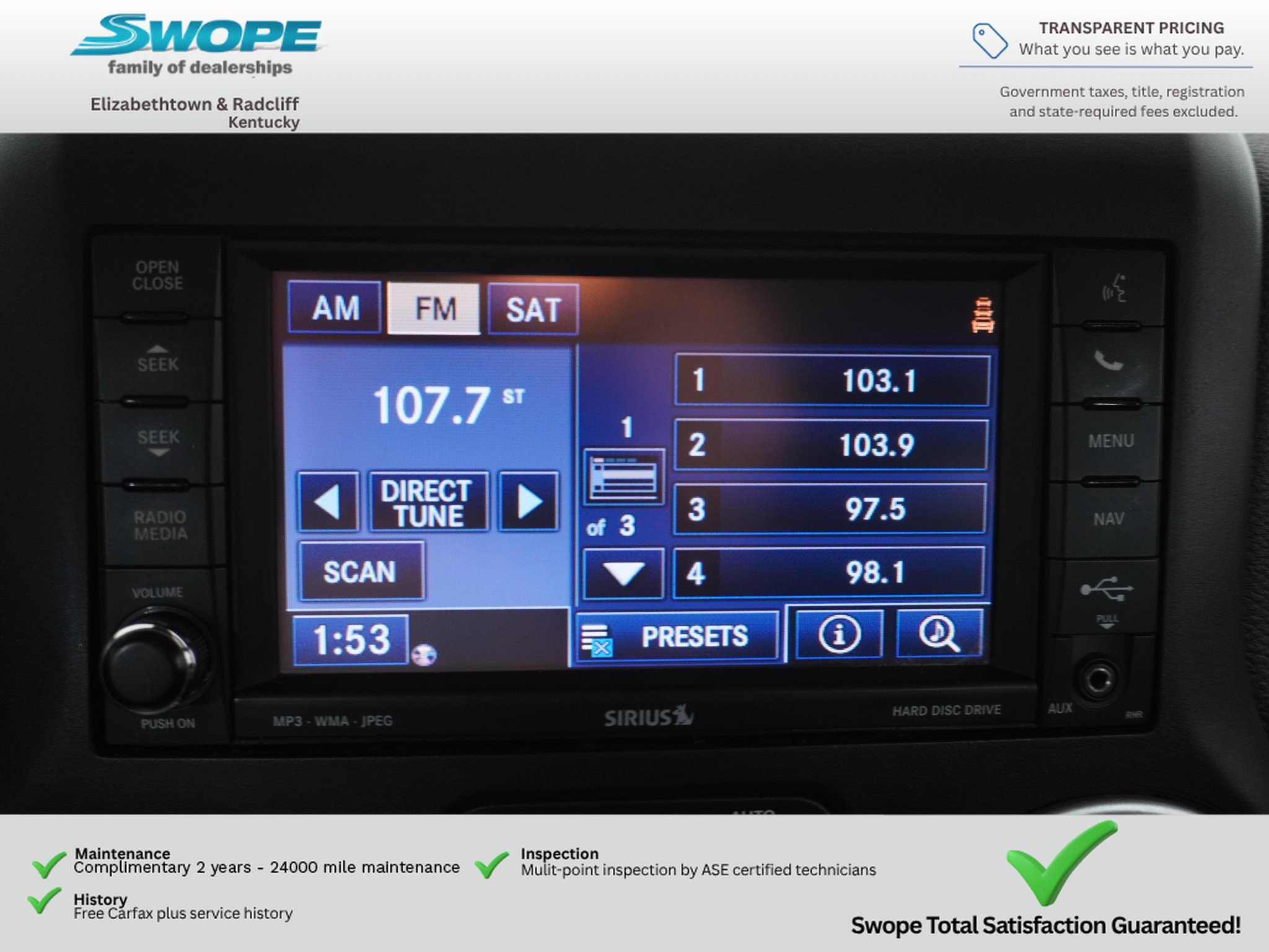 Used 2015 Jeep Wrangler Unlimited Sahara w/ Dual Top Group AWD/4WD image 19