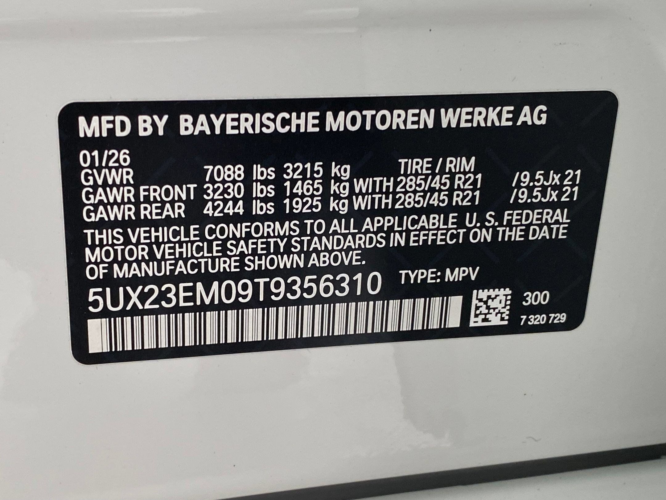 Used 2026 BMW X7 xDrive40i AWD/4WD image 26