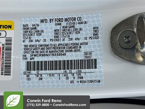 New 2026 Ford Bronco Sport Big Bend AWD/4WD image 32